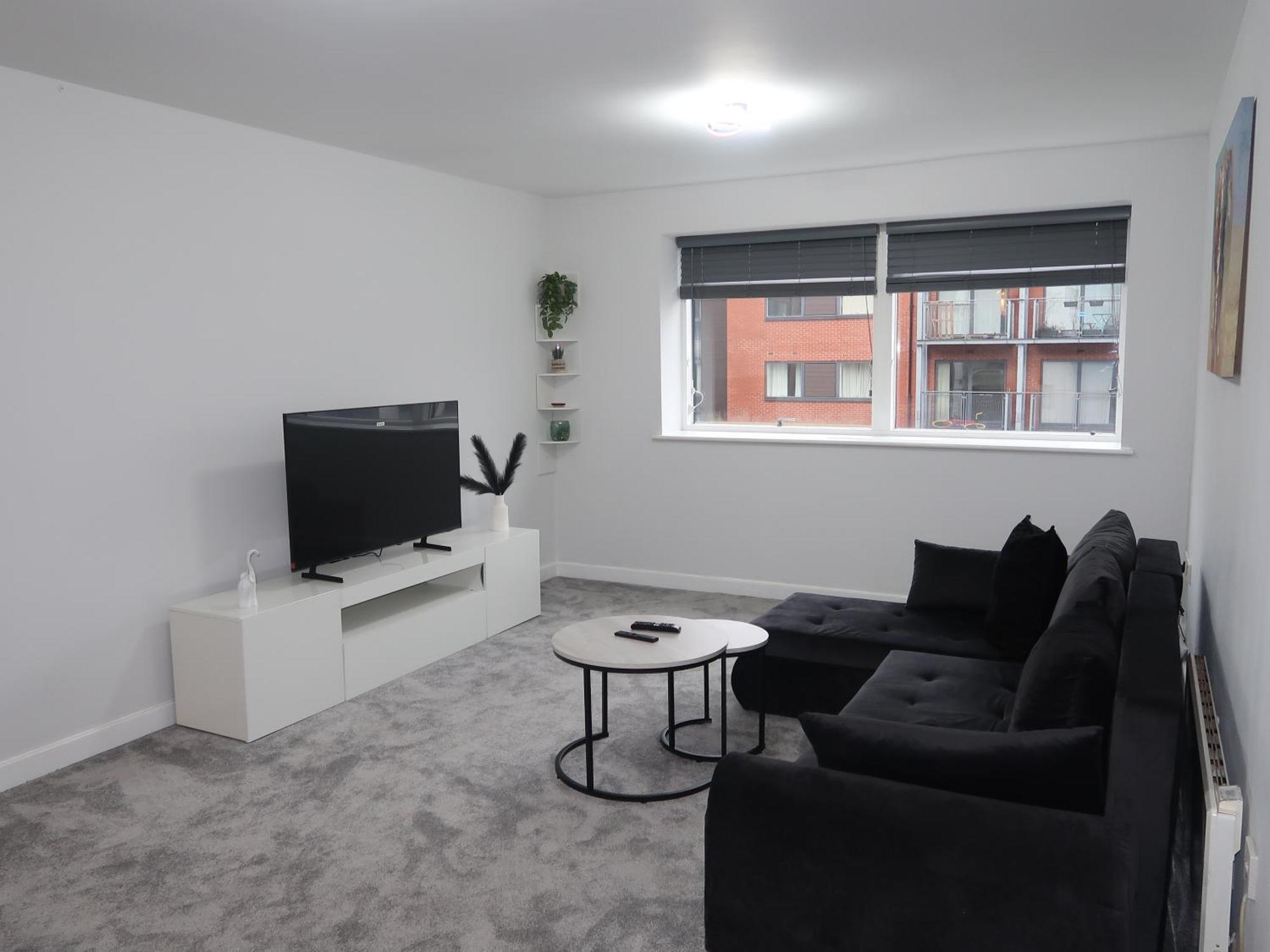 Sterling Luxury Centre- High Speed Wi-fi, Workspace & Free Parking Apartment Birmingham