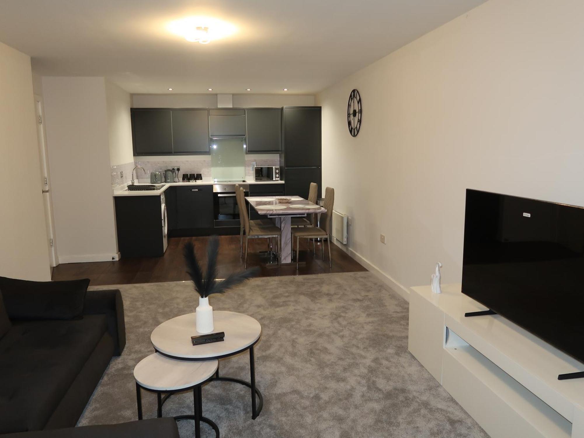 Apartment Sterling Luxury Centre- High Speed Wi-fi, Workspace & Free Parking Birmingham